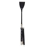 Imixcity Horse Riding Whip Jump Bat Bull with Loop and Leather Slapper