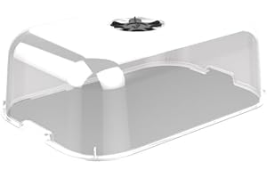 Elho Green Basics Serre De Culture 35 - Accessoires pour Intérieur, Extérieur, Culture & Récolte - Ø 35.8 x H 12.9 cm - Transparent/Transparent