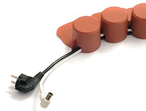 Palisade Rasenkante Beetumrandung Beeteinfassung 4,05m 3 FARBEN TOP (braun) - 7
