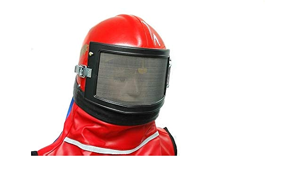 Casco di sabbiatura VEGA condizionatore d'aria sistema di protezione  dell'udito : Amazon.it: Auto e Moto
