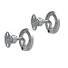 Produktbild DEKIN Lautsprecher Boxen Halterung Wandhalterung Wandhalter speaker holder DK301S, mit Kugelgelenk neigbar,schwenkbar, rotierbar, Tragkraft bis 3,5KG / EIN PAAR / SILBER