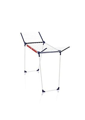 Leifheit 81620 Pegasus 160 Solid Slim Séchoir sur pied Métal Blanc 94,5 x 54,5 x 7 cm