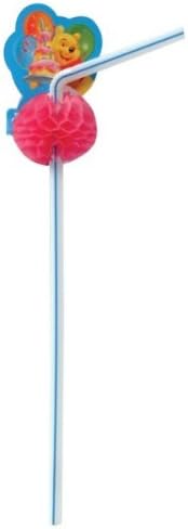 6 Winnie the Pooh Drinking Straws