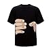 Produktbild TWISFER Herren T-Shirt | I Got You | Sommer Creative Funny Rundhals-Ausschnitt Kurzarm Muster Drucken T-Shirt Top Bluse