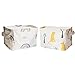 Produktbild Inwagui 2er-Set Stoff Aufbewahrungskorb Kleine Faltbare Wasserdicht Aufbewahrungsbox für Accessoires, Spielzeug, Make up - Regenbogen & Leopard
