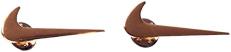 Gold Swoosh Pin Set