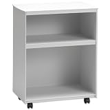 Fast DC02.02 - Mueble multiuso 2 compartimentos, color gris