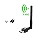 Produktbild Bescita USB WiFi Wireless Adapter 150 MBit/s Wireless USB WiFi Netzwerkadapter LAN-Karte mit Antenne 802.11N für PC