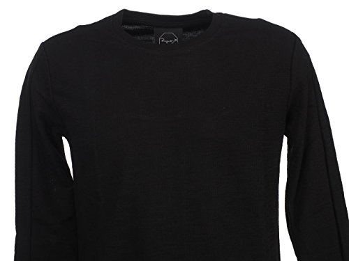 PROJECT X Herren Langarmshirt Schwarz