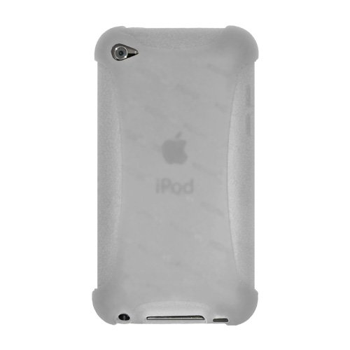 Preisvergleich Produktbild Amzer Silikonhülle für iPod touch 4G, transparent Weiß