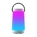 Produktbild FACAIG Musik Farbe Schreibtischlampe Wireless Bluetooth Lautsprecher Outdoor Portable Karte LED Subwoofer, Weiß