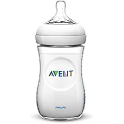 Philips Avent - SCF696/27 - Lot de 2 biberons 330ml avec tétines 3 trous natural