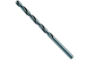 Alpen 55100400100 Super HSS Foret hélicoïdal Long DIN 340 RN, Gris, 4,0 mm