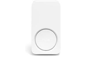 Philips Hue Secure Smart Chime, Real-time Sound notifications, Fits any Standard Outlet, Works with Hue Cameras, Doorbell and Motion Sensors, Emits Sound Alarms, Easy Plug-and-play, White