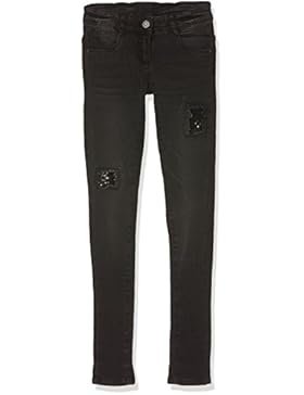 TOM TAILOR Mädchen Jeans Washed Black Denim Treggings