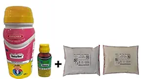 (Free Worth Rs.200/- ADILAID Mineral Mixture & Fat Booster) Ostovet (500ml) Calcium Liquid with Vimeral (30ml) Multivitamin is a Combo Nutritional Supplement for Pet Birds & Animals