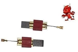 Maschinen Teufel Kohlebürsten Motorkohlen passend für Miele WS 5426, WS 5435, WS 5436, WS5426, WS5435, WS5436