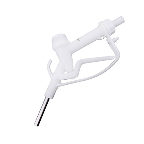 Preisvergleich Produktbild Almencla 0,6 Zoll Kunststoff Ölpistole Für Fabrik, Tankstelle Weiß