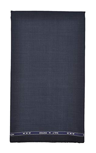 VIMAL JONNEYVimal Men's Polyblend 1.2M Blue Trouser Fabric