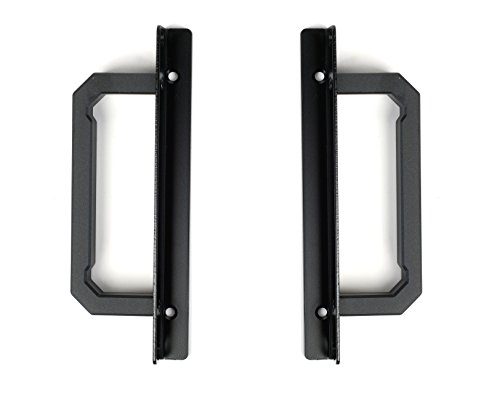 SilverStone SST-RA02B – Rackmount Handgriffe für PC Gehäuse GD07 GD08 GD09 GD10, Aluminum, schwarz - 2