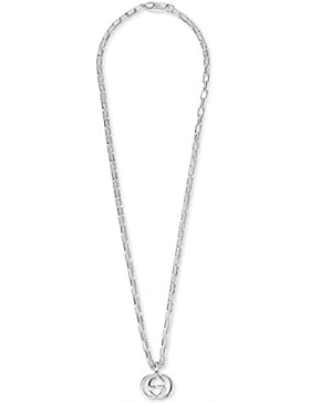 Halskette Gucci Interlocking ybb29571000100u Silber