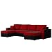 Produktbild Mirjan24  Ecksofa Sofa Couchgarnitur Couch Rumba Style! Wohnlandschaft mit Schlaffunktion und Bettkasten, Ecksofa in U-Form, Polstermöbel, Farbauswahl, Kissen-Set (Alova 04 + Alova 46)