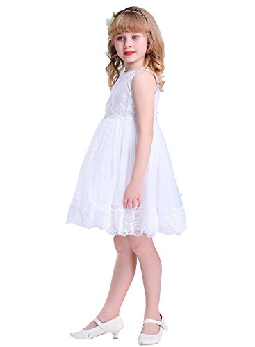 bow dream flower girl dress