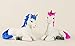 Produktbild Einhorn Einhörner Set 2-tlg. Dekofigur Figur Fantasy 12x15x6 cm