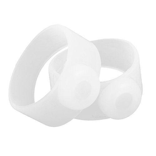 Footful Massaggio Ai Piedi 1 Paio Silicone Magnetico Anelli Punta Di Perdita Di Peso Dimagrimento