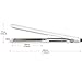 Flat Iron Hair Straightener Hair Style Molain ENM-872S Titanium Plated Heating Straightening Iron with UK Plug (White)