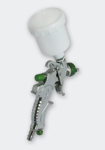 Mini HVLP Lackierpistole Spritzpistole Sprühpistole 602A mit V2A-Düse Malerpistole - 3