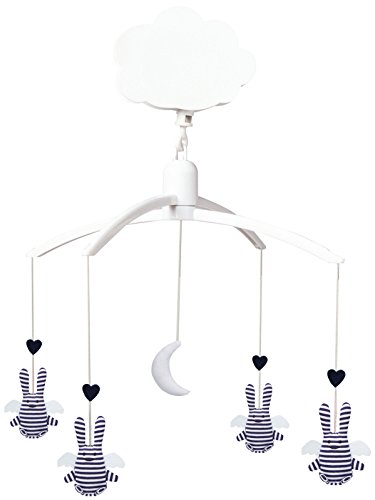 Trousselier Musical Mobile Angel Bunny (Navy Stripe)