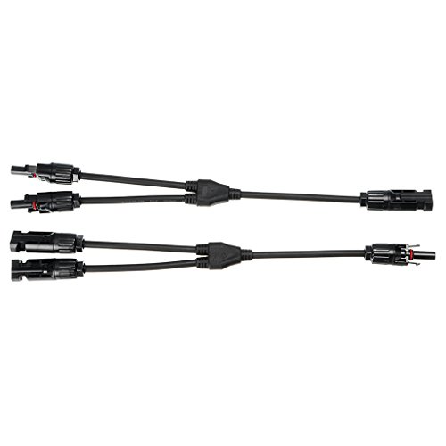 BTSKY 1 Paar Y Niederlassung MC4 Solar Verteiler Stecker Buchse Solarpanel Photovoltaik Multicontact 1 zu 2 - 7
