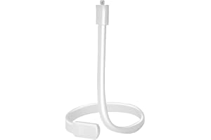 Universell babymonitorhållare, flexibel 52 cm kamerastativ för babymonitor, justerbart mobilhållare för barnsäng, säker fastsättning utan borrning, kompatibel med 1/4 tums gänga