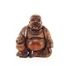Produktbild 15cm Happy Buddha Sitzend Holz Geschnitzt Bal
