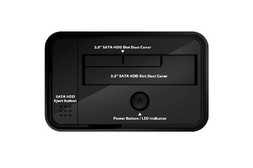 Icy Dock Dockingstation für Festplatten (8,9 cm (3,5 Zoll), USB 3.0) - 4