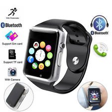 Premium Design Spice Smart Flo Pace 2 Mi-502 Compatible Cartoon Character Angry Birds 2 in-ear Earphone+ High Quality Touch Screen Bluetooth Smart Watch with SIM Card Slot And NFC Cell Phone Watch Phone Remote Camera ( Random Color)