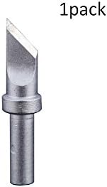 Quick 1pack/ 5pack/ 10pack Soldering Iron Tip for Soldering Station Tool 500-K Type head Knife shape Suitable for Multi-pin welding SMD IC, commonly used drag soldering (500-K 1pack)