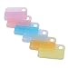 Produktbild UINKE 6 Pcs Verschiedene Farben Binder Clips Papier Klemme, Bilder Lesezeichen Subject Classification Clip, Mehrzweck-Office Stationery Supplies
