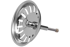 Siebkorbeinsatz für Teka Spülen mit 3 1/2 Zoll und Excenterbedienung/Schmutzsieb/Korbventil/Siebkorb/Ablaufventil