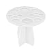 Imported Round Makeup Collapsible Air Drying Brush Organizing Rack Holder - White RS.335.00