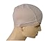 Bamboo Fiber Wig Hair Stock Liner Cap Stretch Mesh Net Wig extension Beige