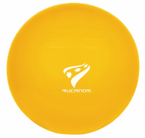 Rucanor - Pelota de Fitness (45 cm), Color Amarillo