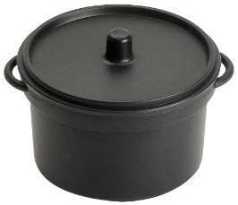 Emi Yoshi EMI-620, Small Wonders, 2.7 oz Plastic Mini Cooking Pot, Black, Case of 100