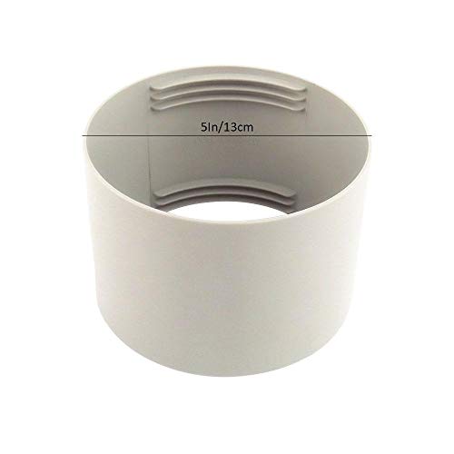 Preisvergleich Produktbild FOONEE Fensteradapter-Schlauchverbinder Für Klimaanlage, Fensterentlüftungsadapter Abgasschlauchkupplung 13 / 15cm Durchmesser Zur Verlängerung des Abgasrohrs, Passend Für Levo Und Dextral Rotation