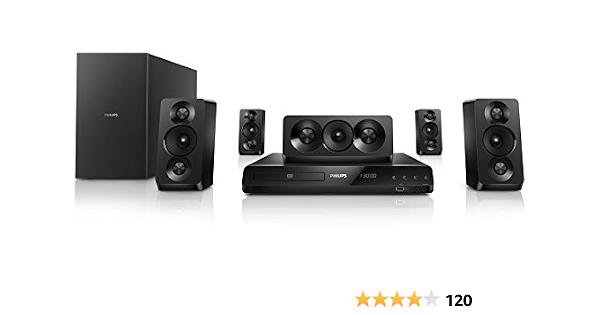Philips HTD5520/94 Home theatre (Black 