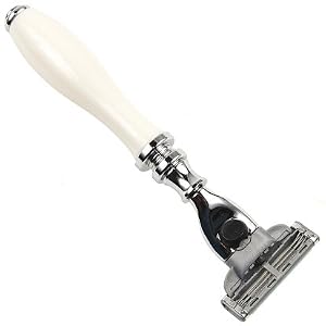 Parker 111W-M3 White Resin Mach 3 Razor - Image 2