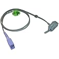 Spo2 0.9 mtr probe compatible with nellcor om/schiller/bpl/maestroes/ge/drager neonatal rubber type.