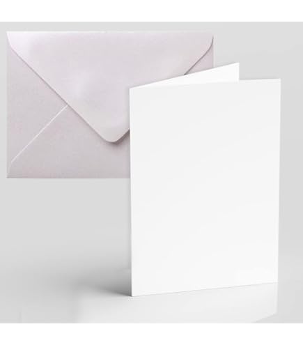 White 84 x 168mm Envelopes 100gsm