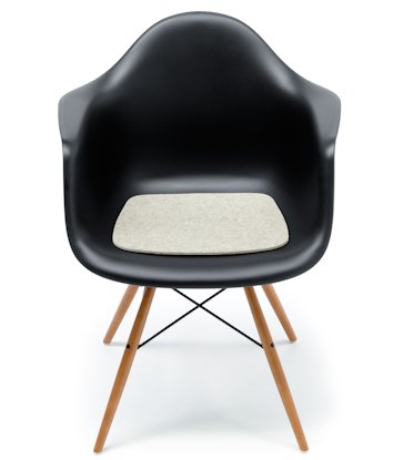 Hey-Sign Sitzaufl Eames Plastic Armchair – V, Hellmeliert AR - 2
